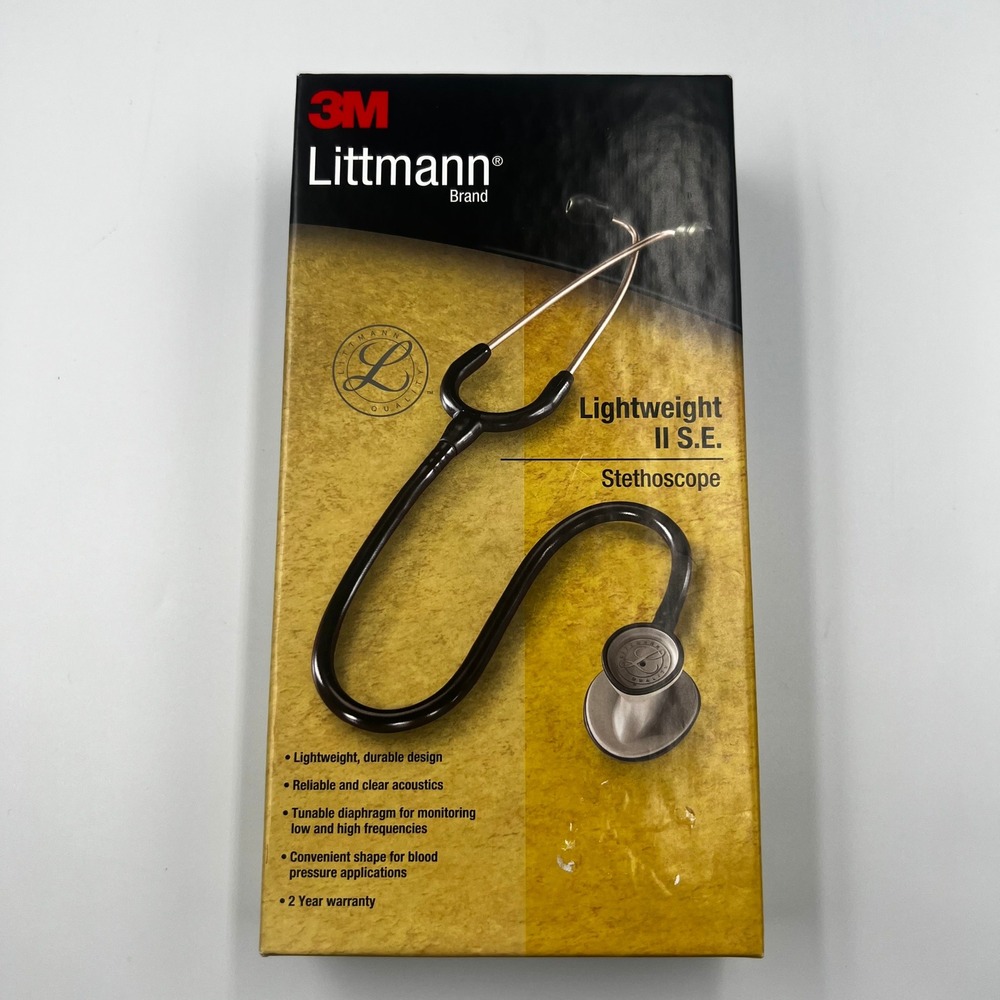 3M Littmann Lightweight II SE Stethoscope 2452 Caribbean Blue 28 inch